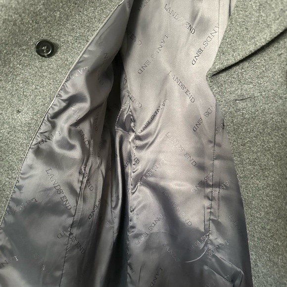 Lands End Wool Pea Coat - Picture 6 of 8